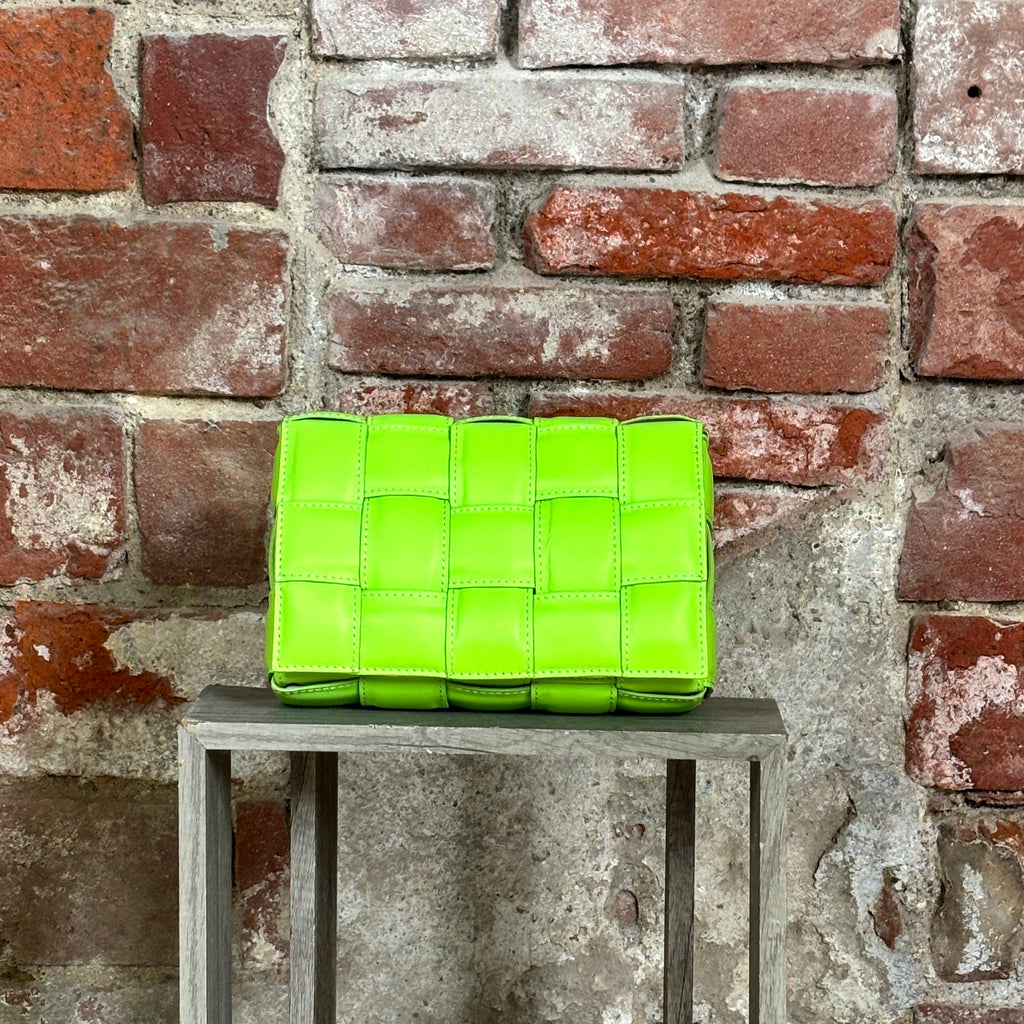 Borsa tartaruga Verde acido