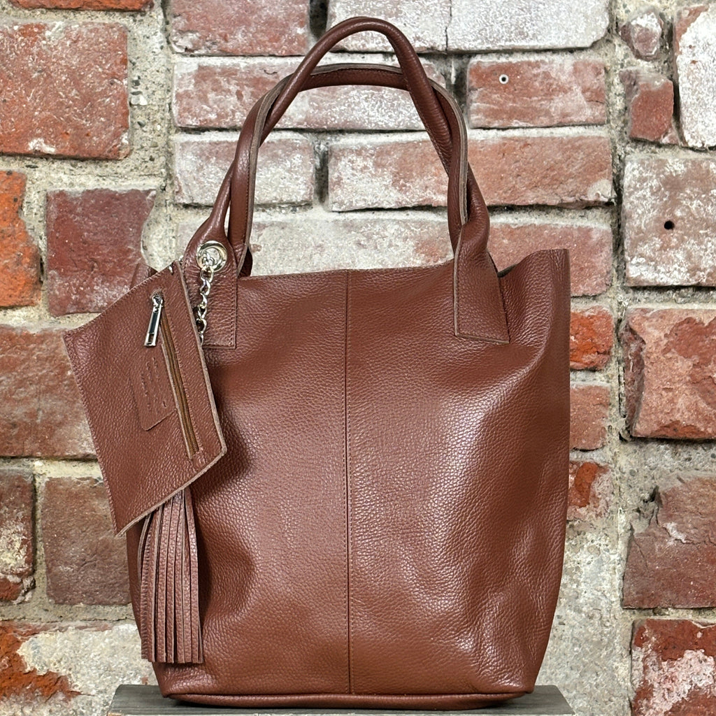 Borsa portafoglio Marrone