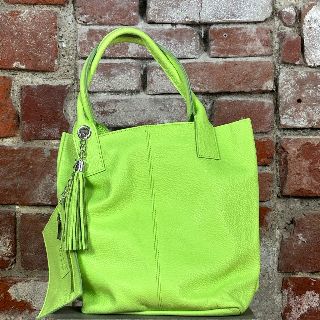 Borsa portafoglio Verde acido
