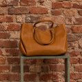 Borsa sele piccola Cammello