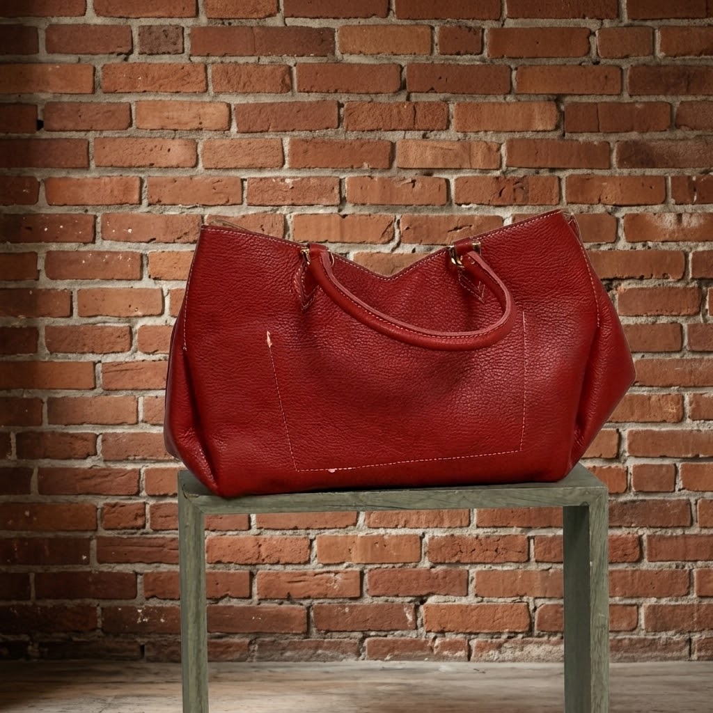 Borsa sele piccola Rosso