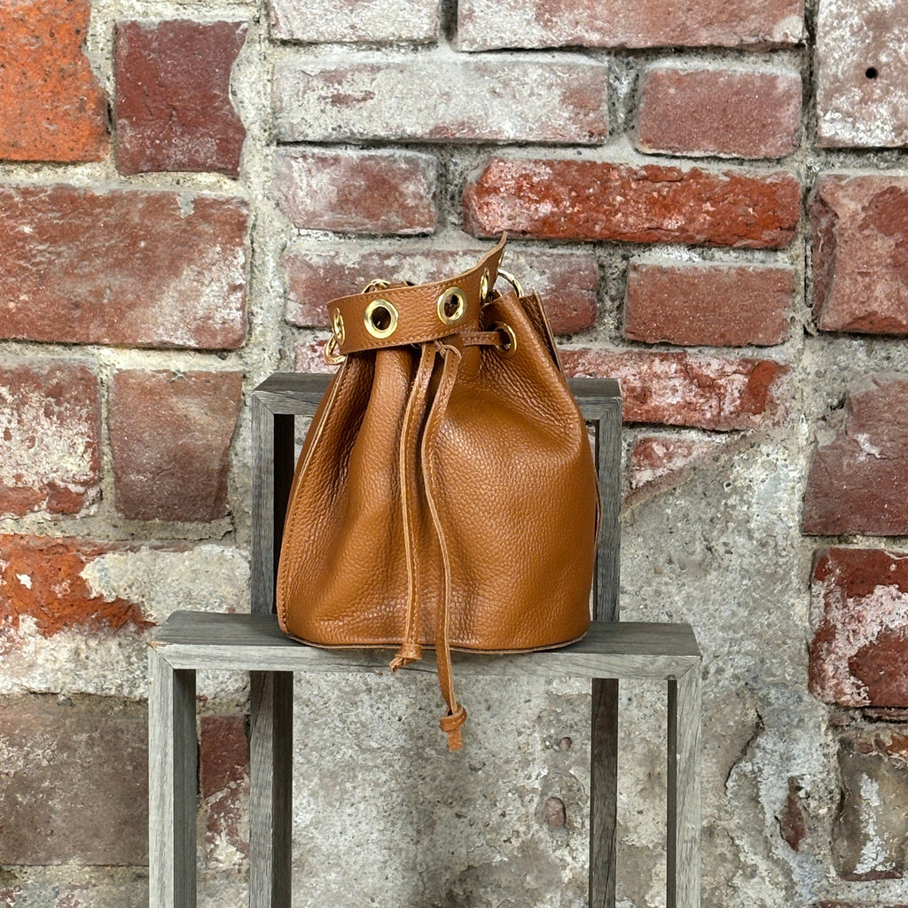 Borsa secchiello  Cammello