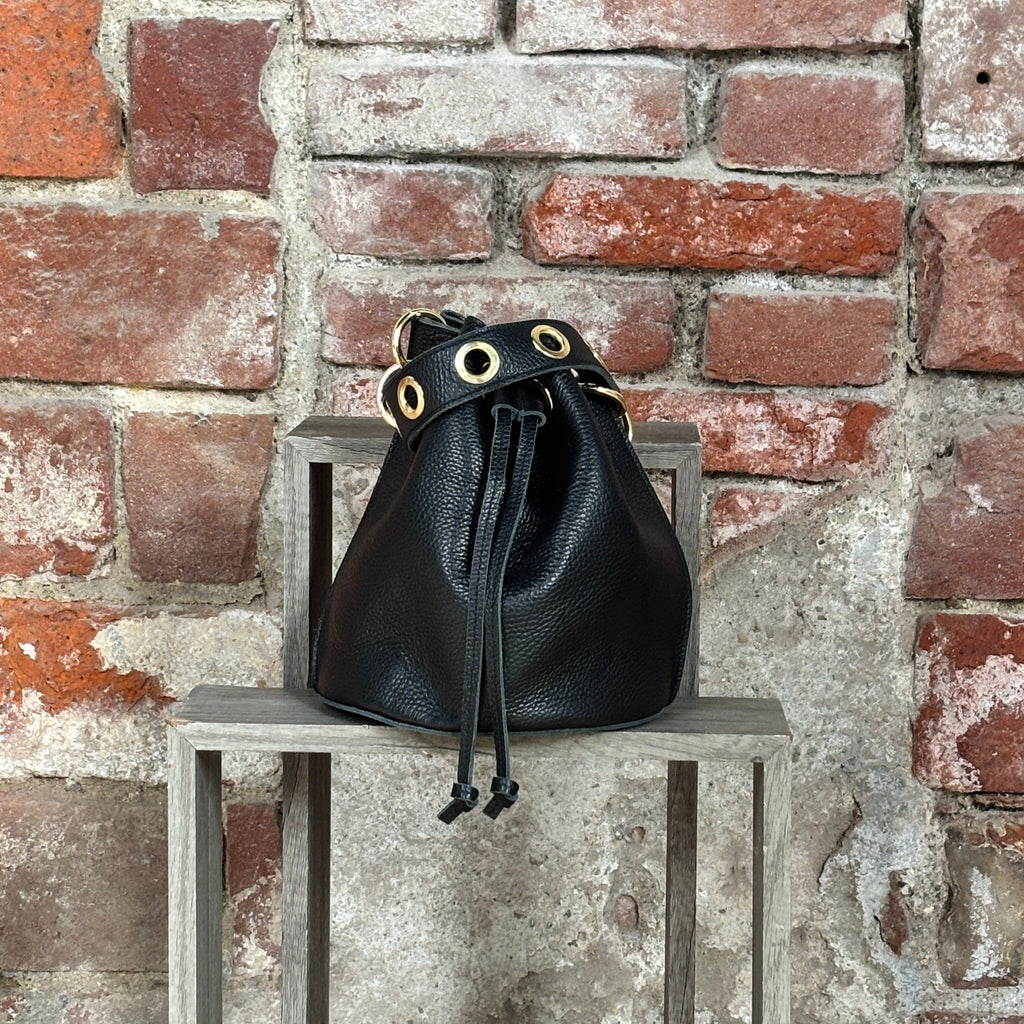 Borsa secchiello  Nero