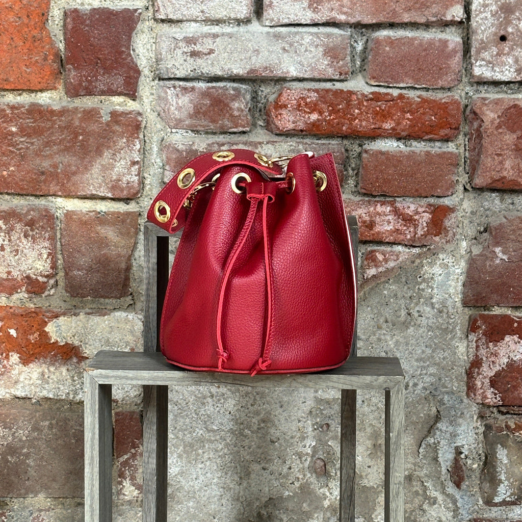Borsa secchiello  Rosso