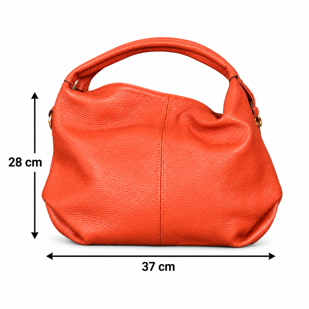 Borsa liscia Arancione
