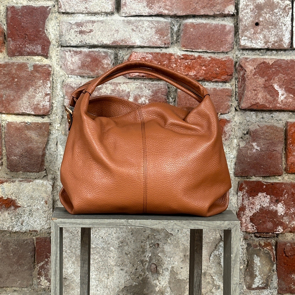 Borsa liscia  Cuoio