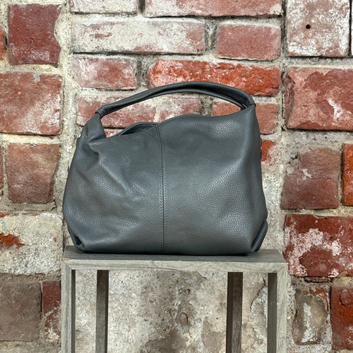 Borsa liscia  Grigio