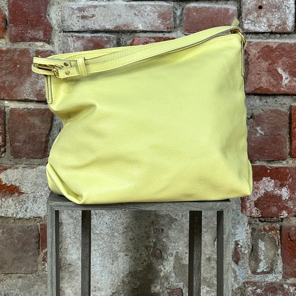 Borsa con manico allungabile grande Burro