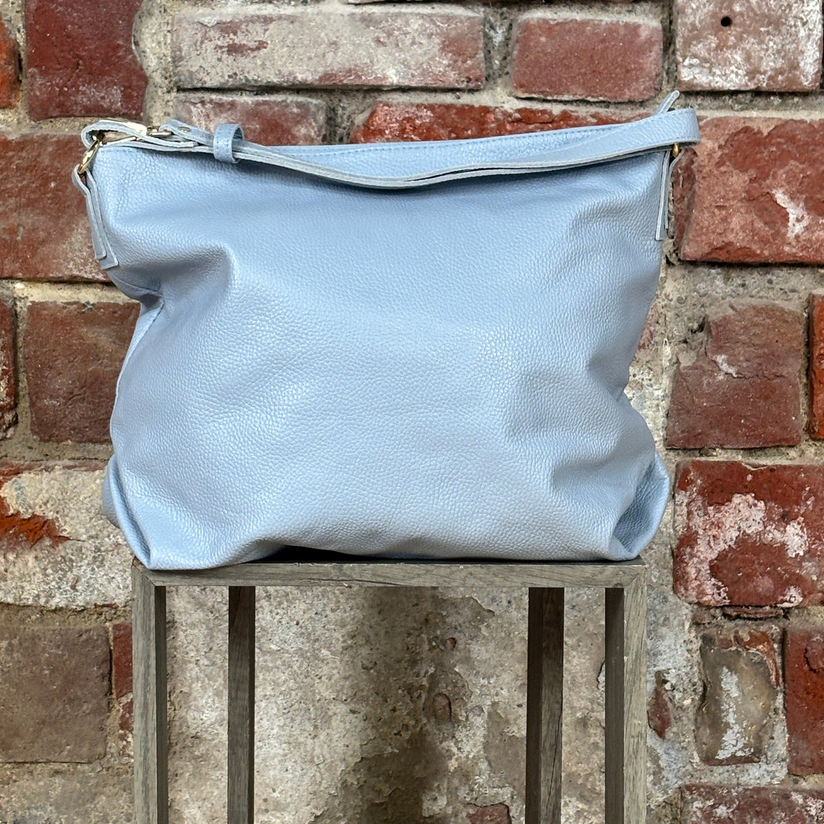 Borsa con manico allungabile grande Polvere