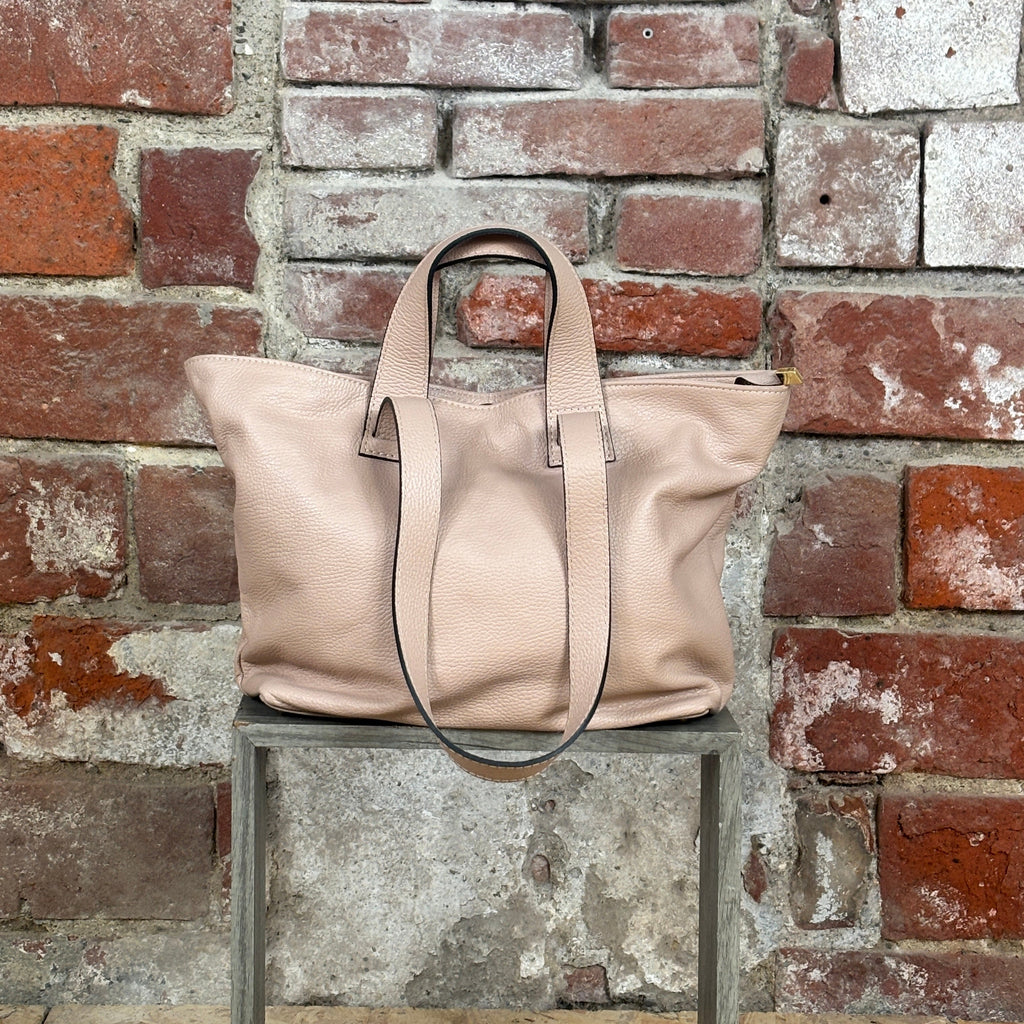 Borsa con quattro manici Cipria