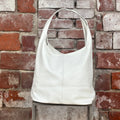 Borsa uovo  Bianco