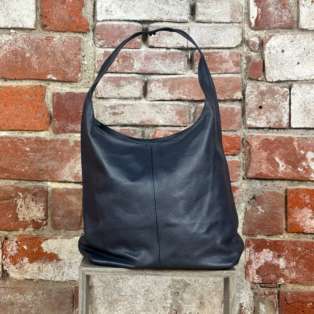Borsa uovo  Blu