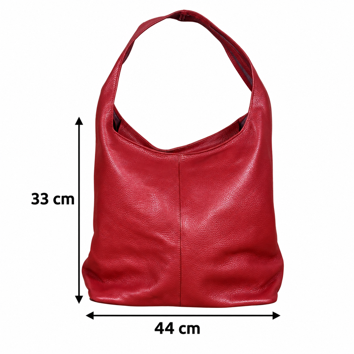 Borsa uovo Rosso