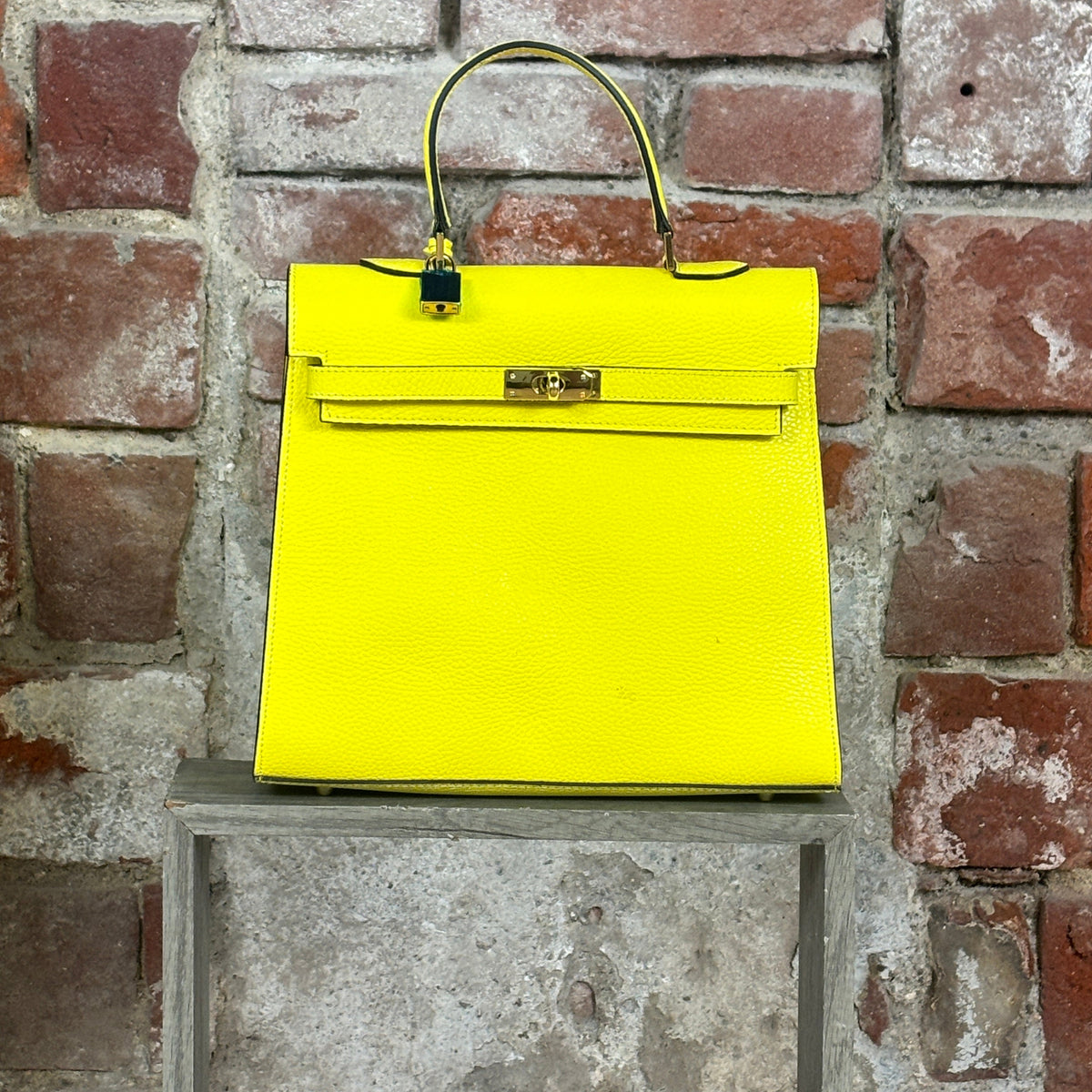 Borsa rigida Giallo