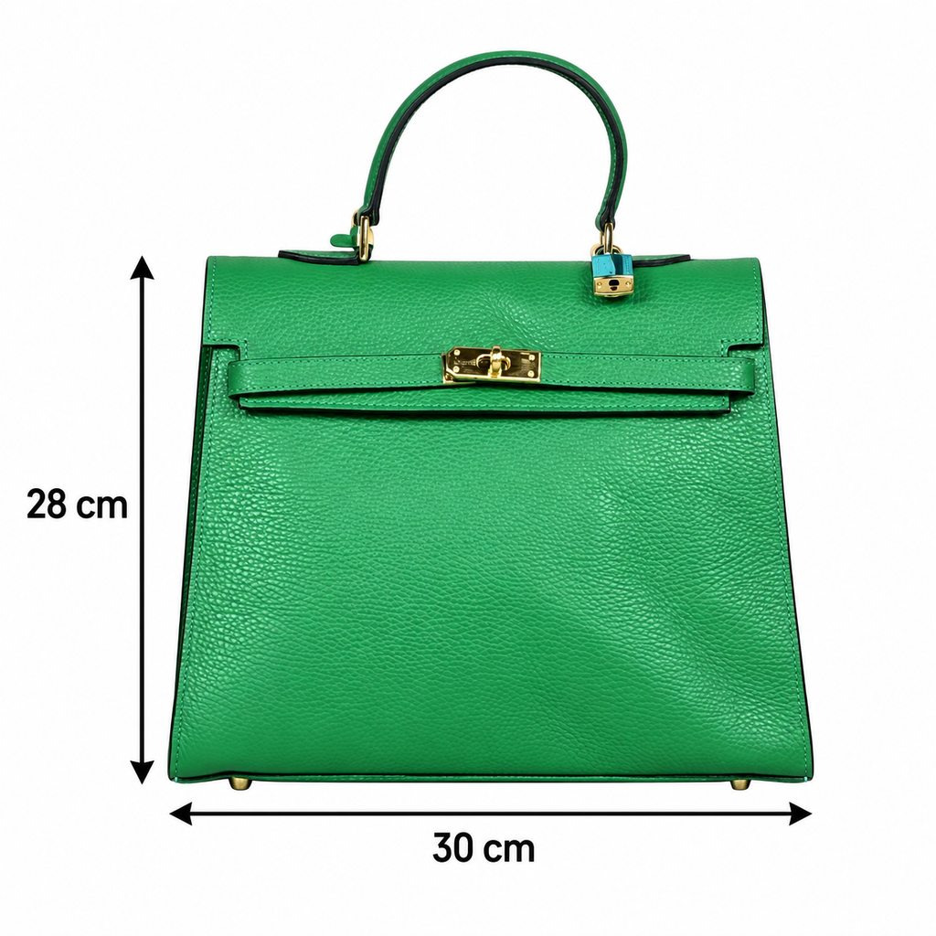 Borsa rigida Verde