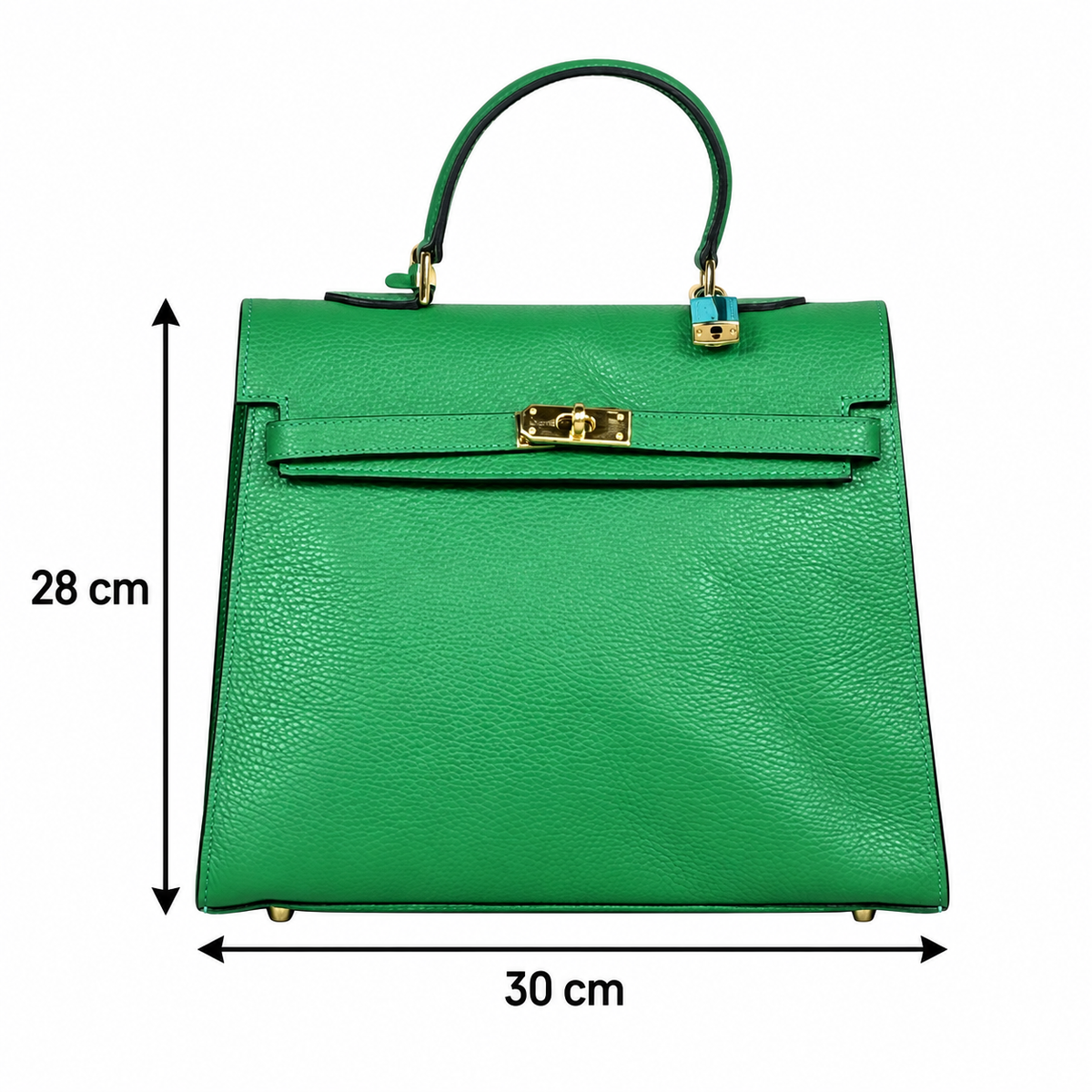 Borsa rigida Verde