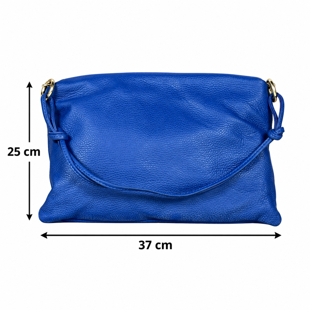 Borsa piatta grande Bluette