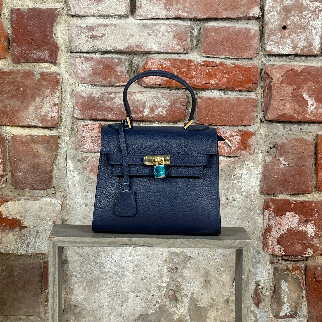 Borsa rigida piccola Blu