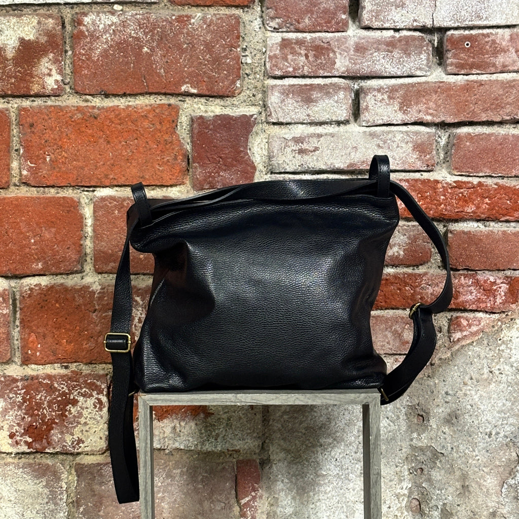 Borsa zaino grande Nero