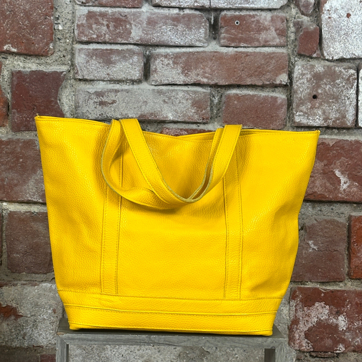 Borsa 2 strisce davanti  Giallo