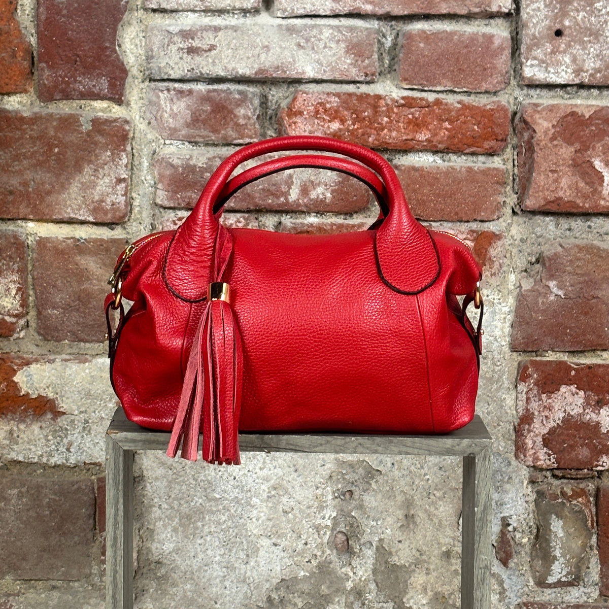 Borsa Lisa Rosso