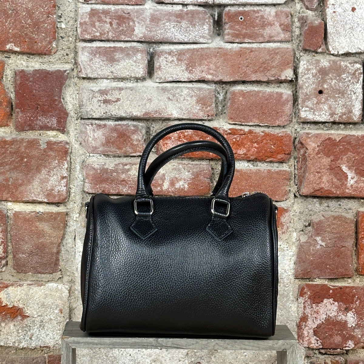 Borsa bauletto Nero