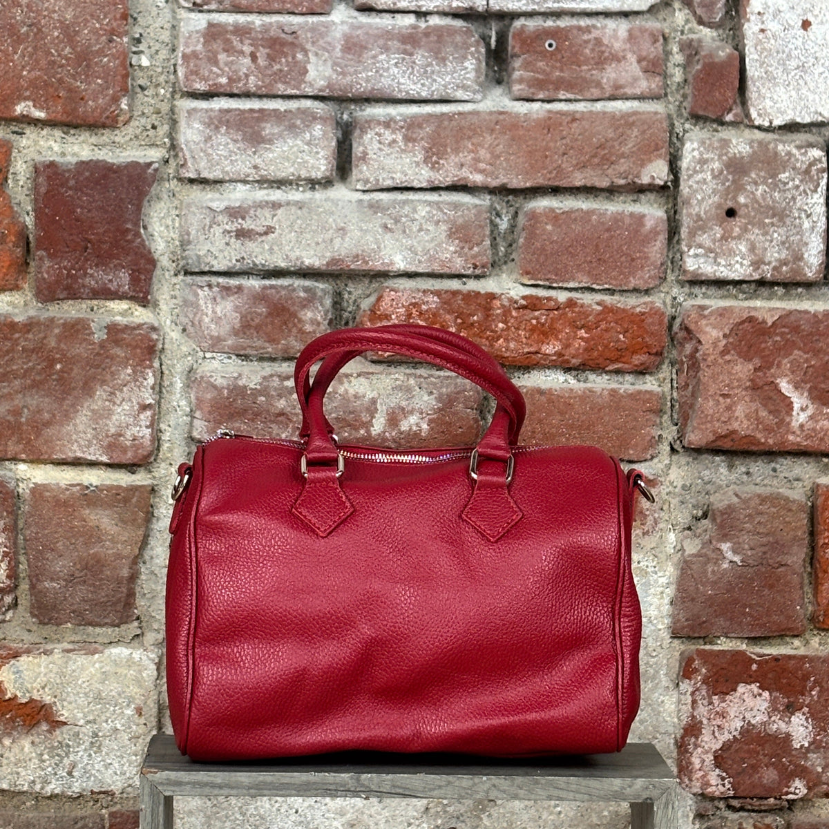 Borsa bauletto Rosso