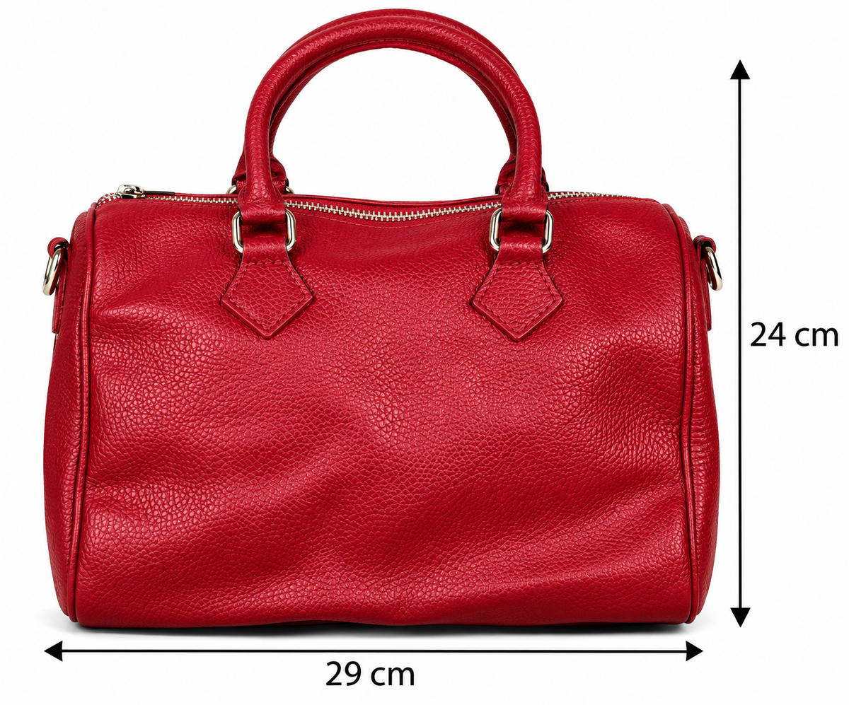 Borsa bauletto Rosso