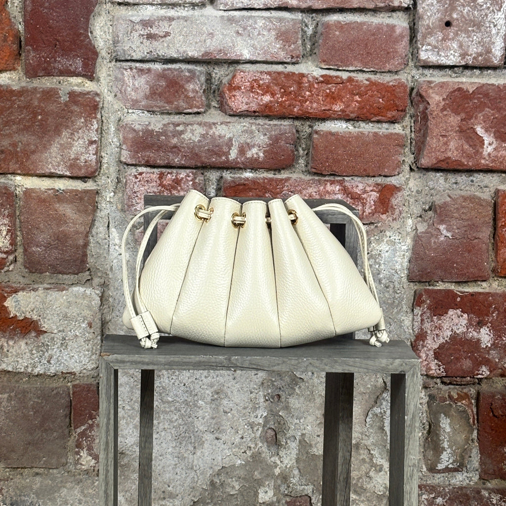 Borsa conchiglia  Panna