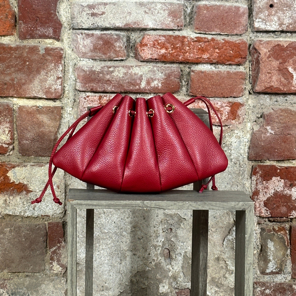 Borsa conchiglia  Rosso