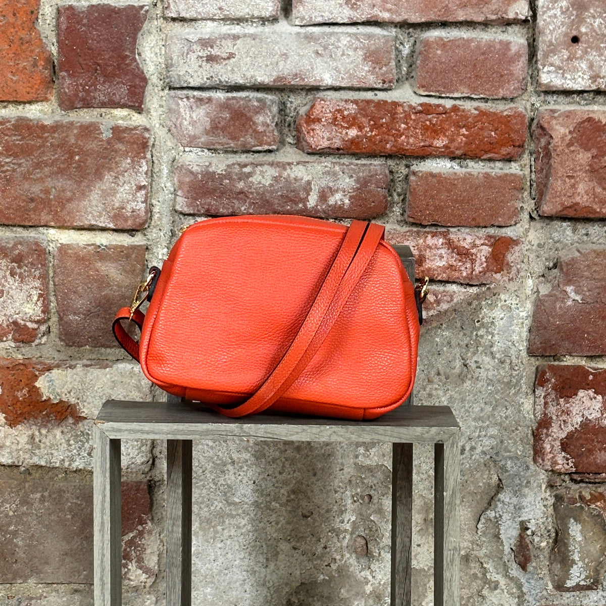 Borsa 1 zip grande Arancione