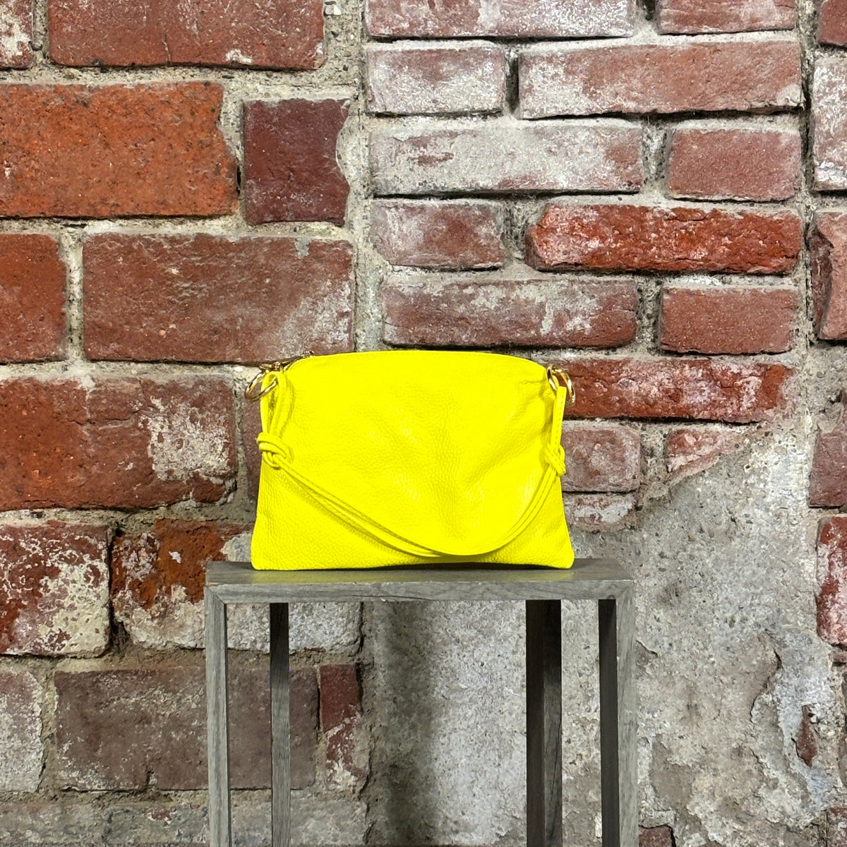 Borsa piatta piccola  Giallo