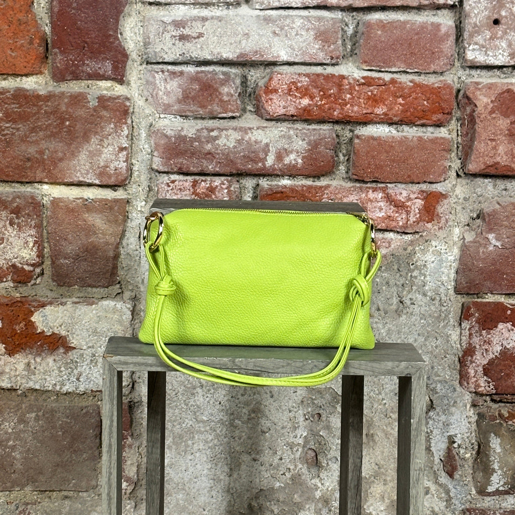 Borsa piatta piccola  Lime