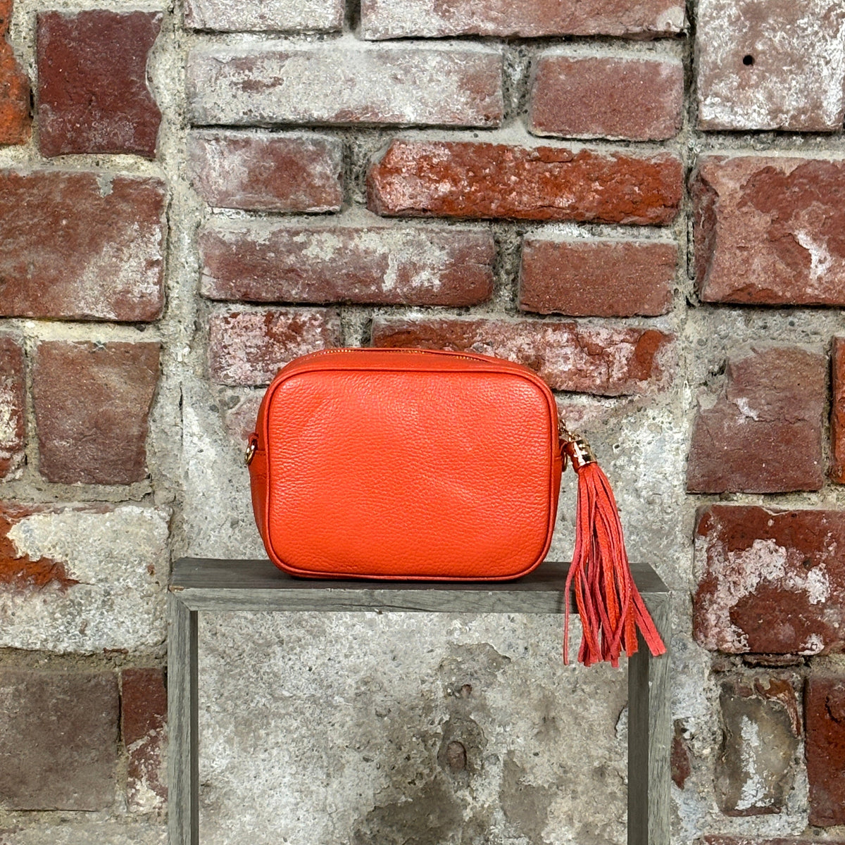Pochette 1 zip Arancione