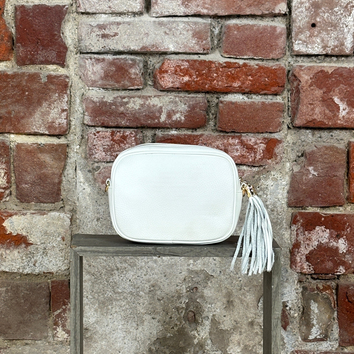 Pochette 1 zip Bianco