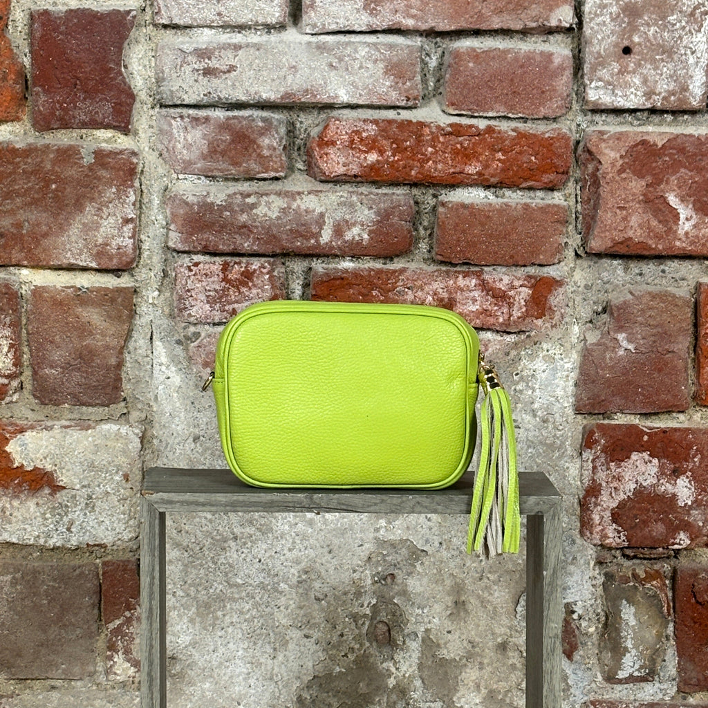 Pochette 1 zip Lime