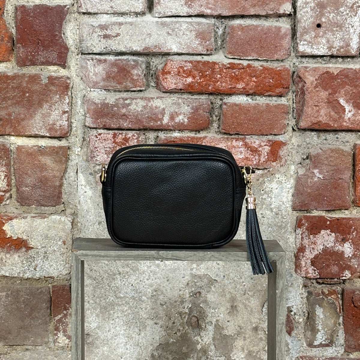 Pochette 1 zip Nero