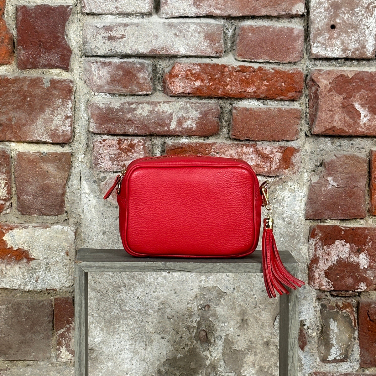 Pochette 1 zip Rosso