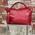 Borsa 2 manici corti Rosso