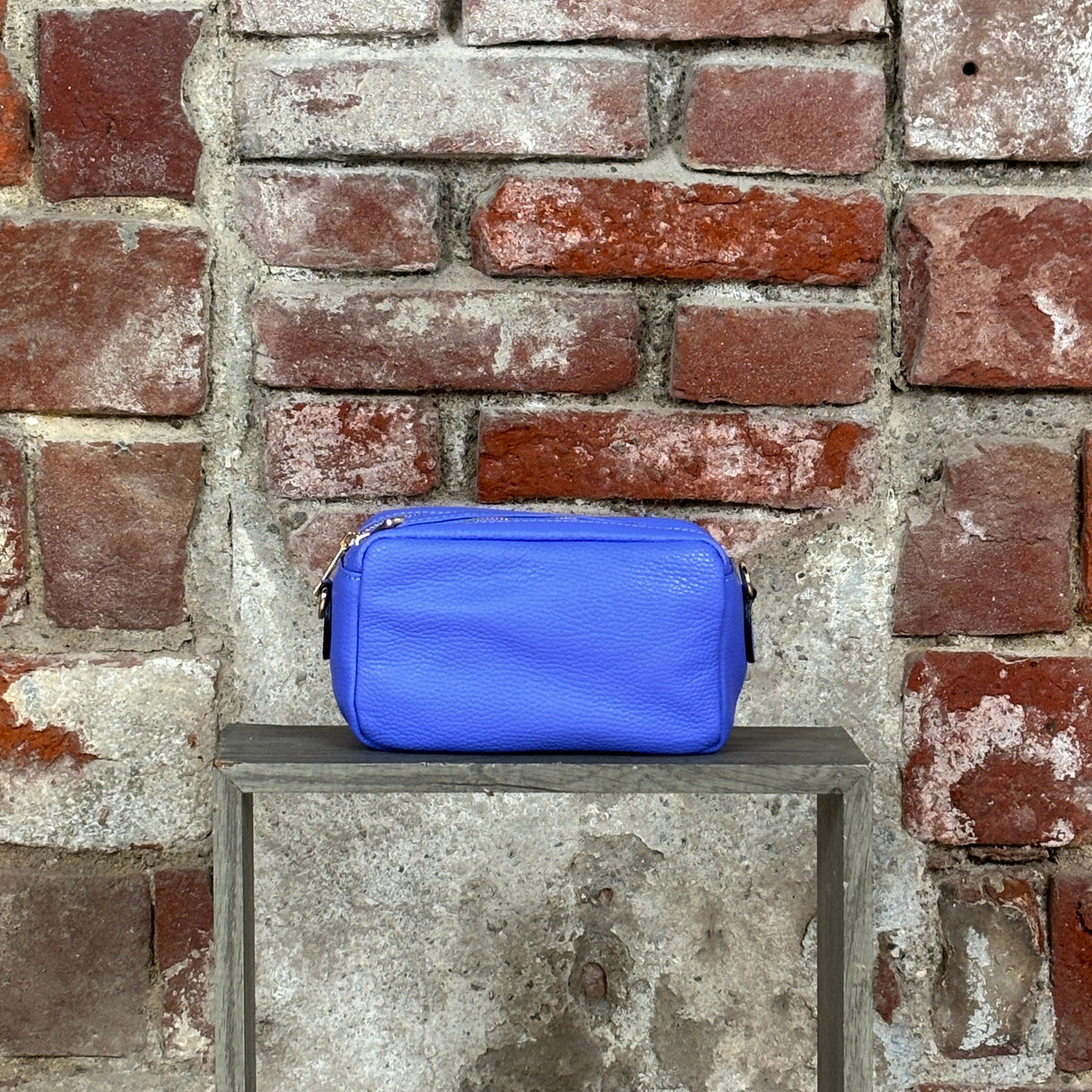 Pochette 2 zip Bluette