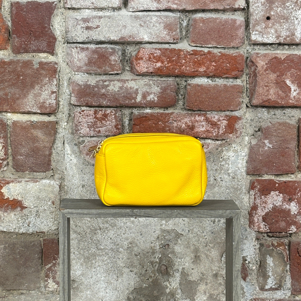Pochette 2 zip Giallo