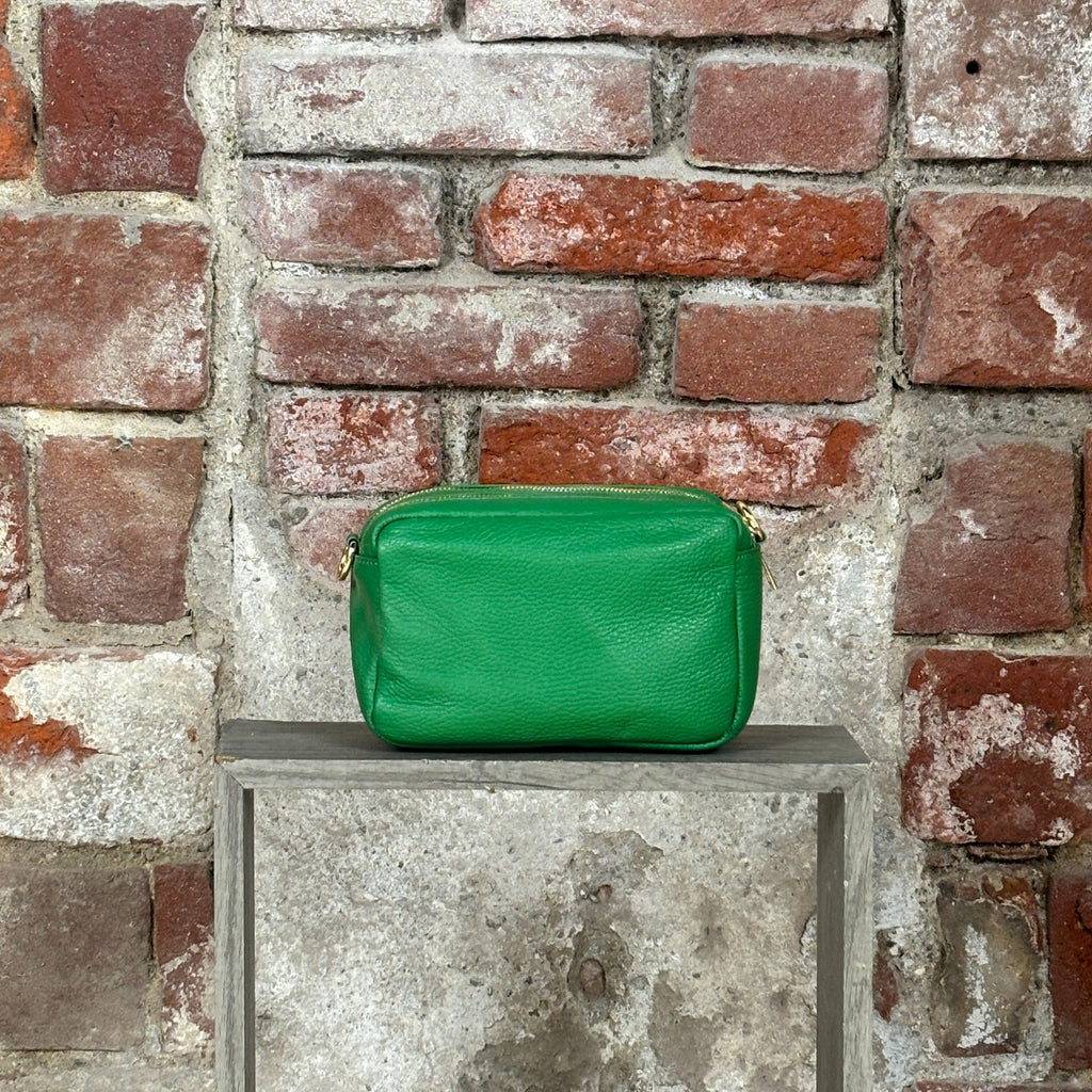 Pochette 2 zip Verde