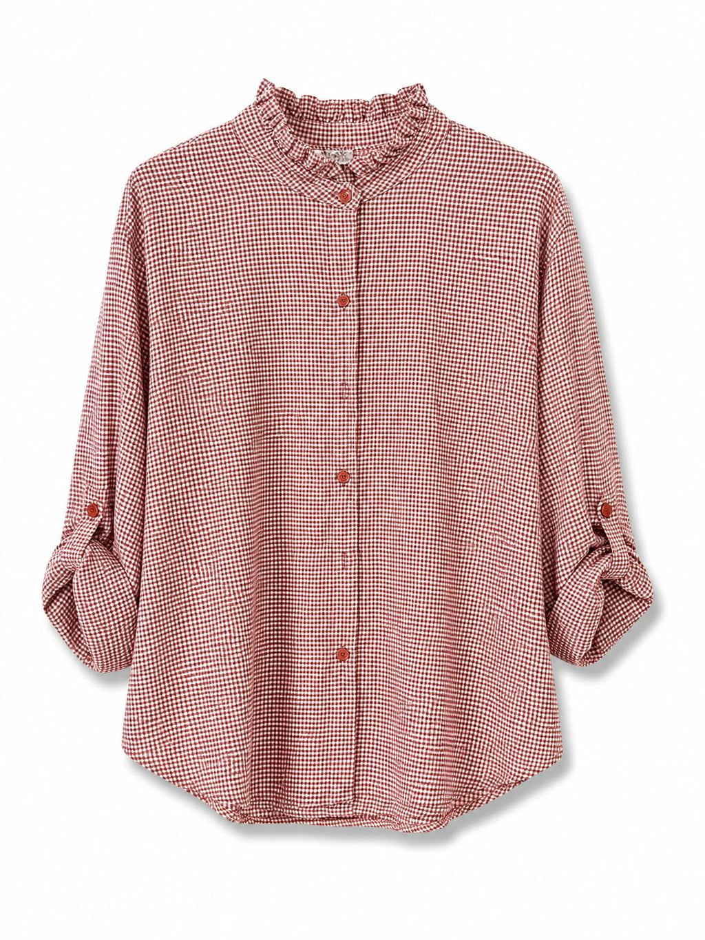 Camicia a quadretti Ruggine