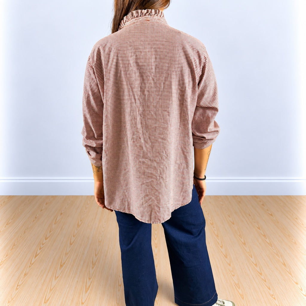 Camicia a quadretti Ruggine