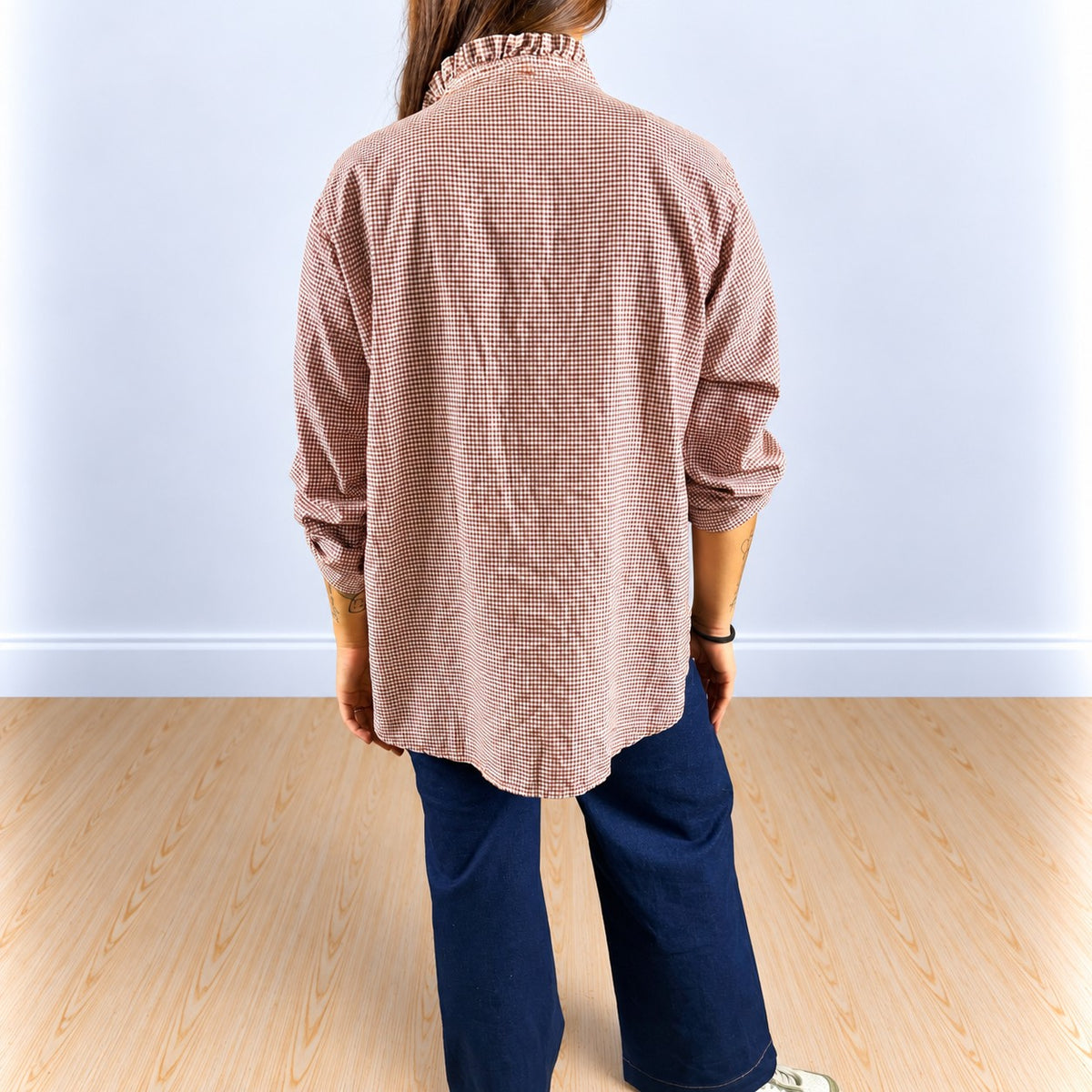 Camicia a quadretti Ruggine
