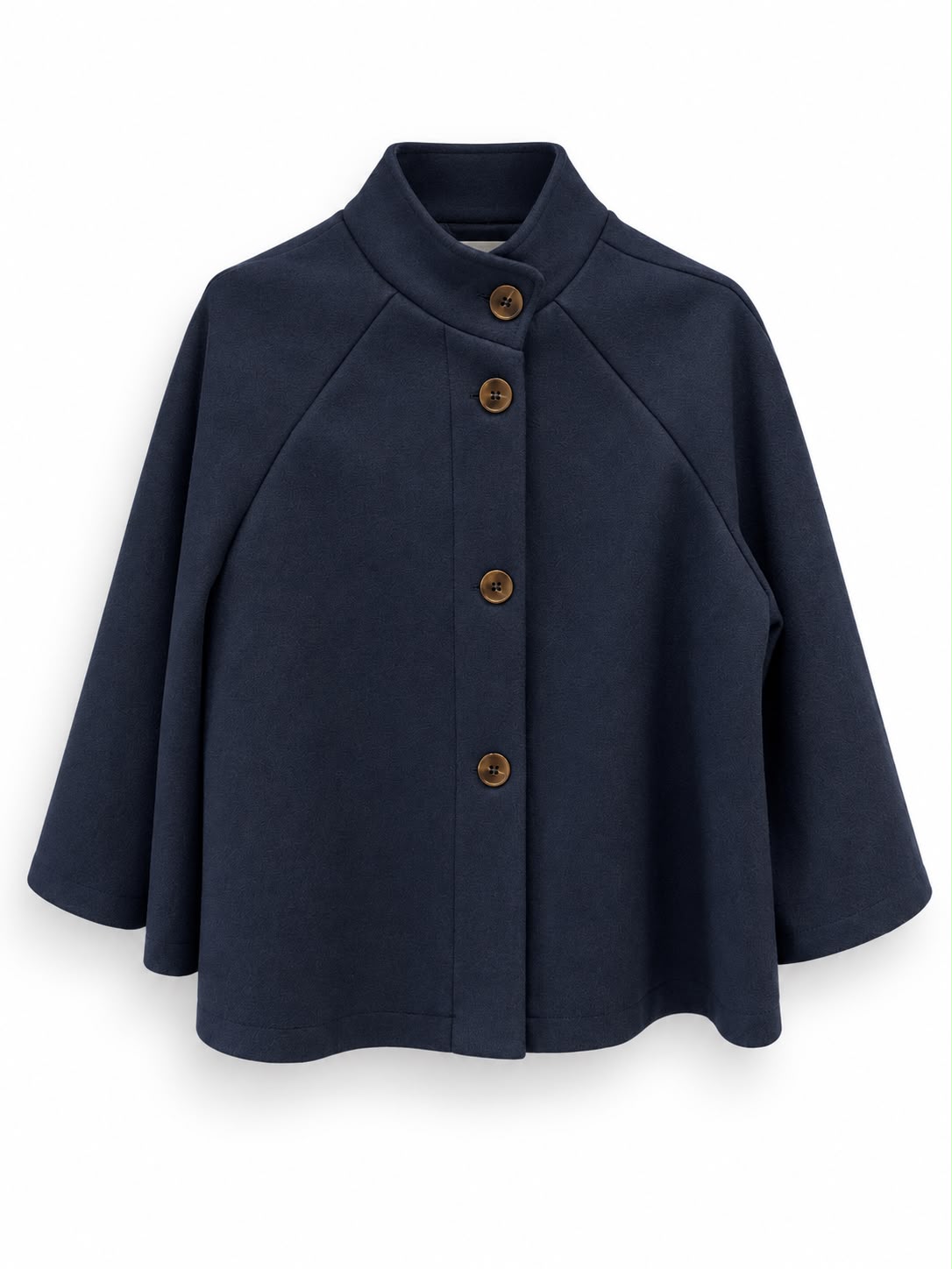 Cappotto mantella Blu