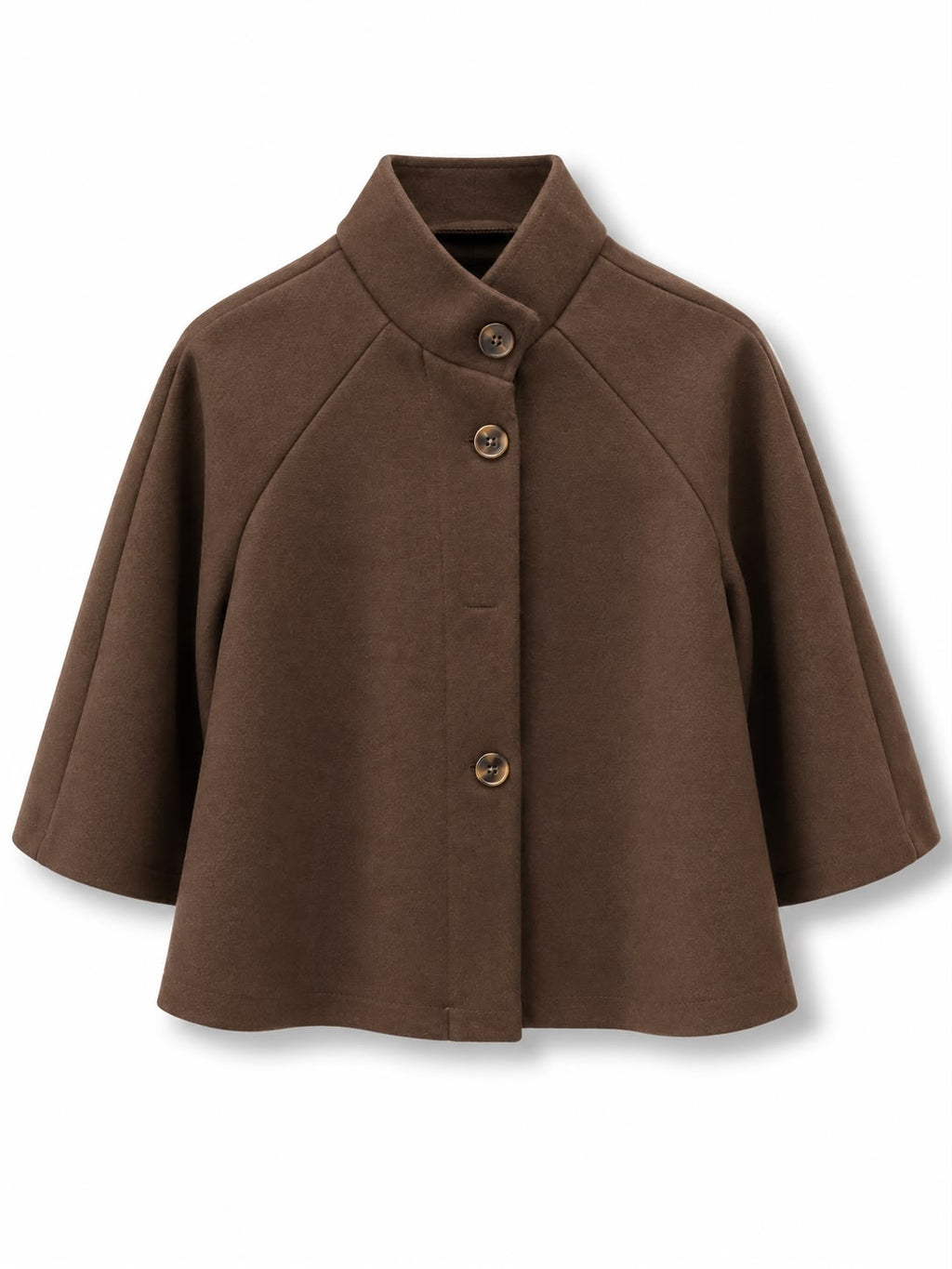 Cappotto mantella Marrone