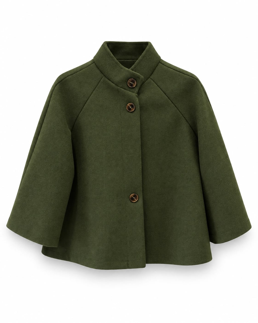 Cappotto mantella Verde