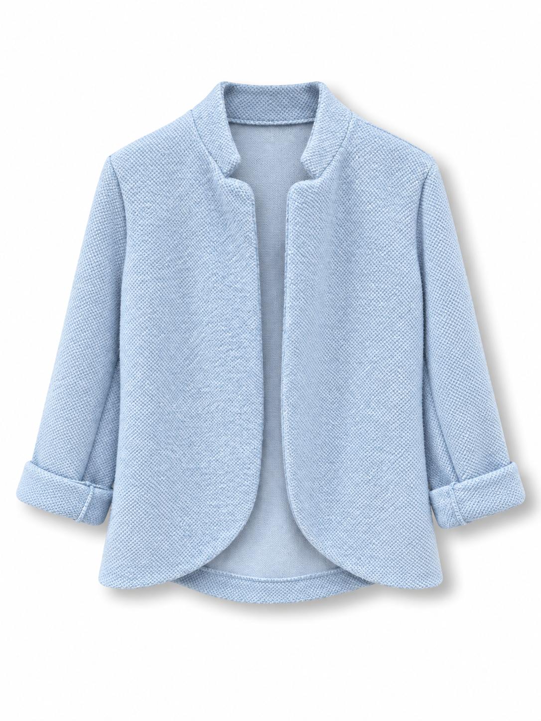 Giacchina pelosetta Azzurro
