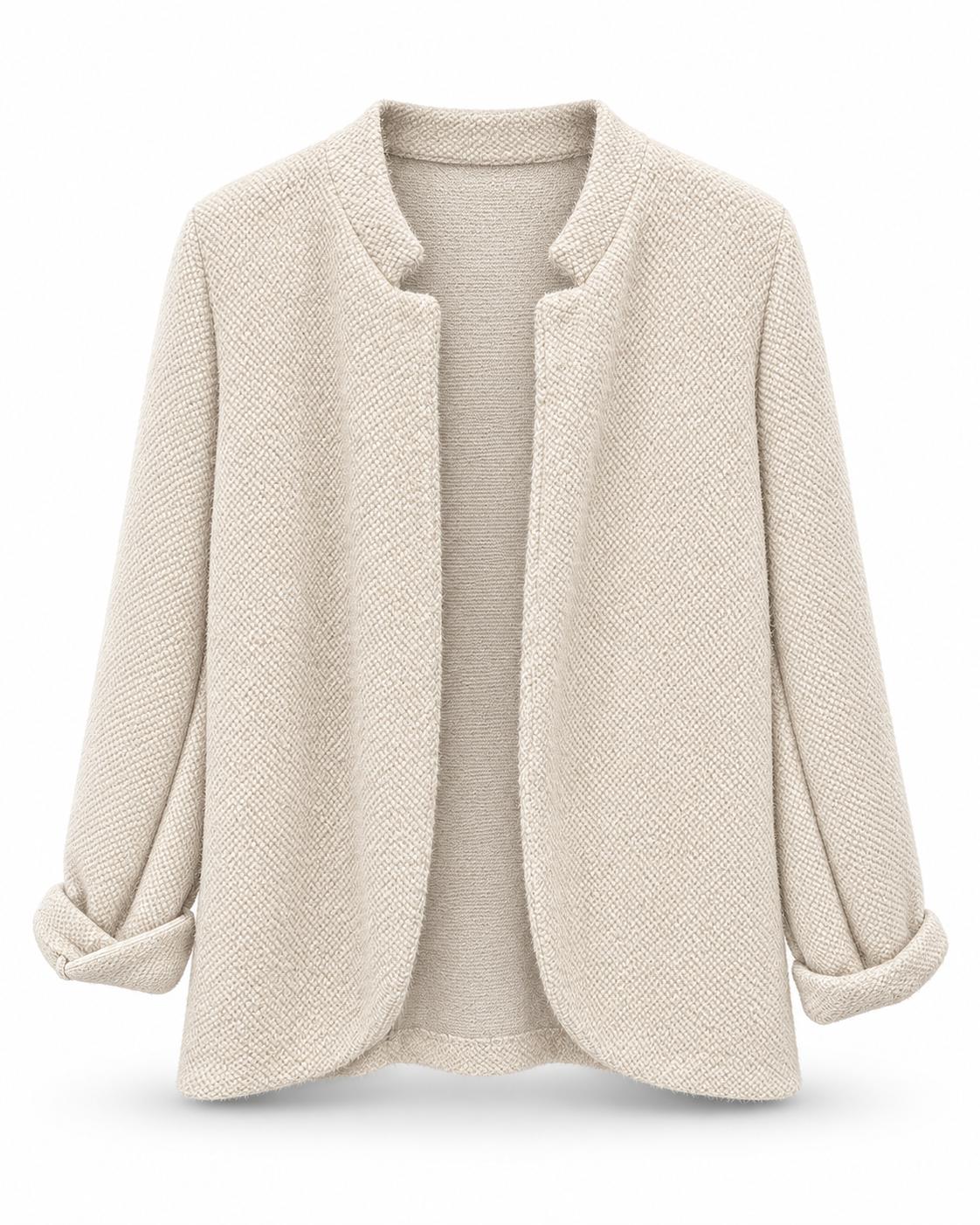 Giacchina pelosetta Beige